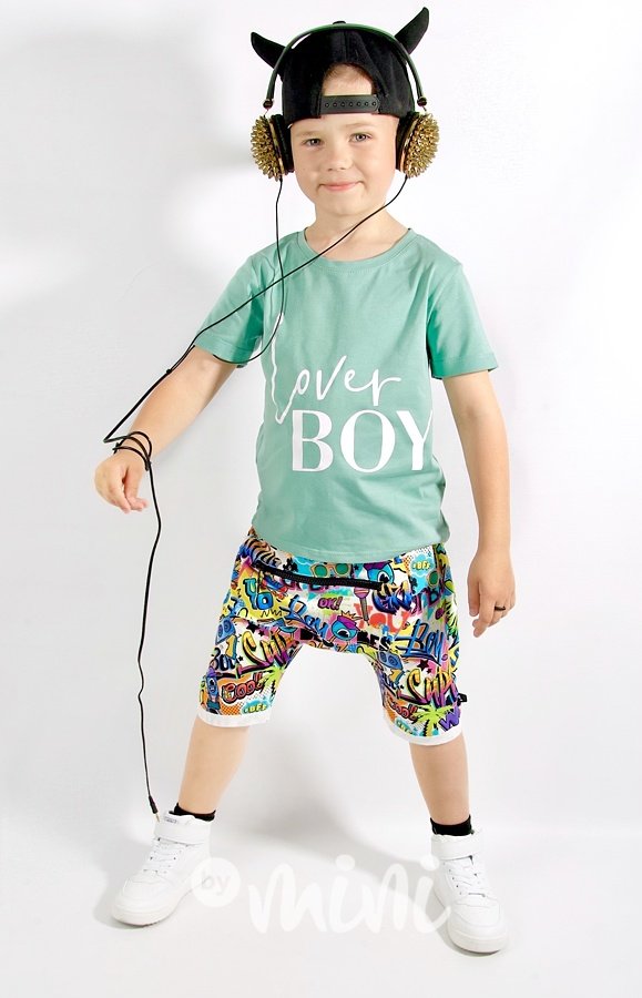 Lover boy chlapecké triko mint