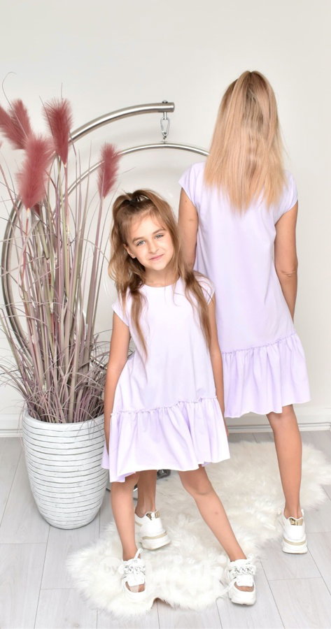 Lila dívčí šaty *TOP*