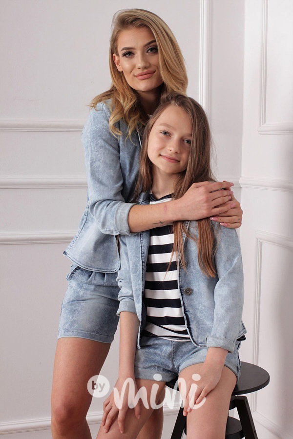 Stretch soft denim sáčko