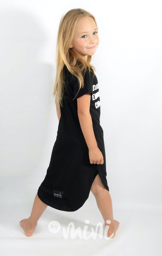 Creative long šaty black