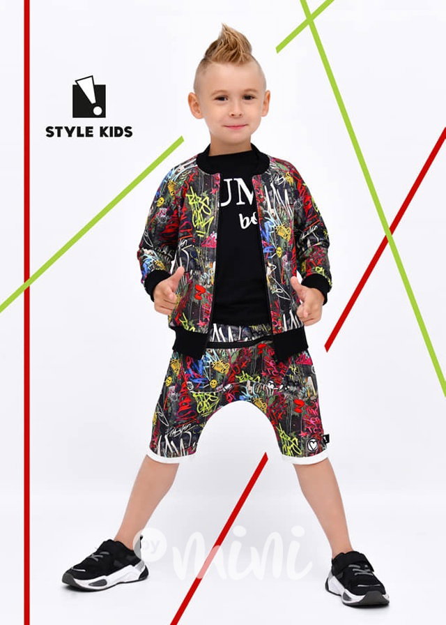 Chlapecké kraťasy baggy na zip