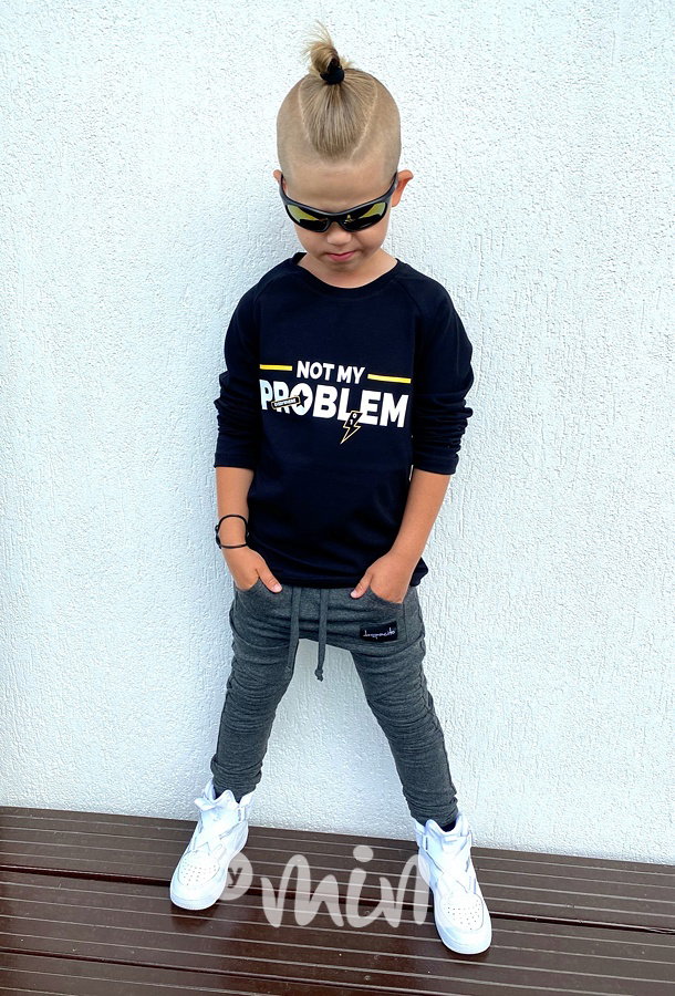 Not my problem longsleeve triko