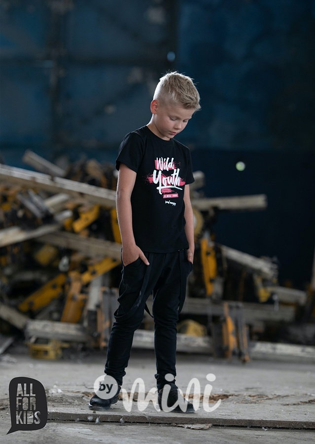 Černé kalhoty s kšandami *by AFK*