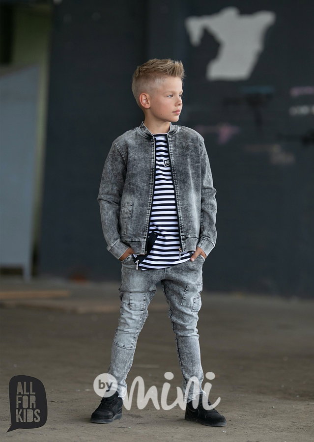 Ice black jeans pants záplaty *by AFK*