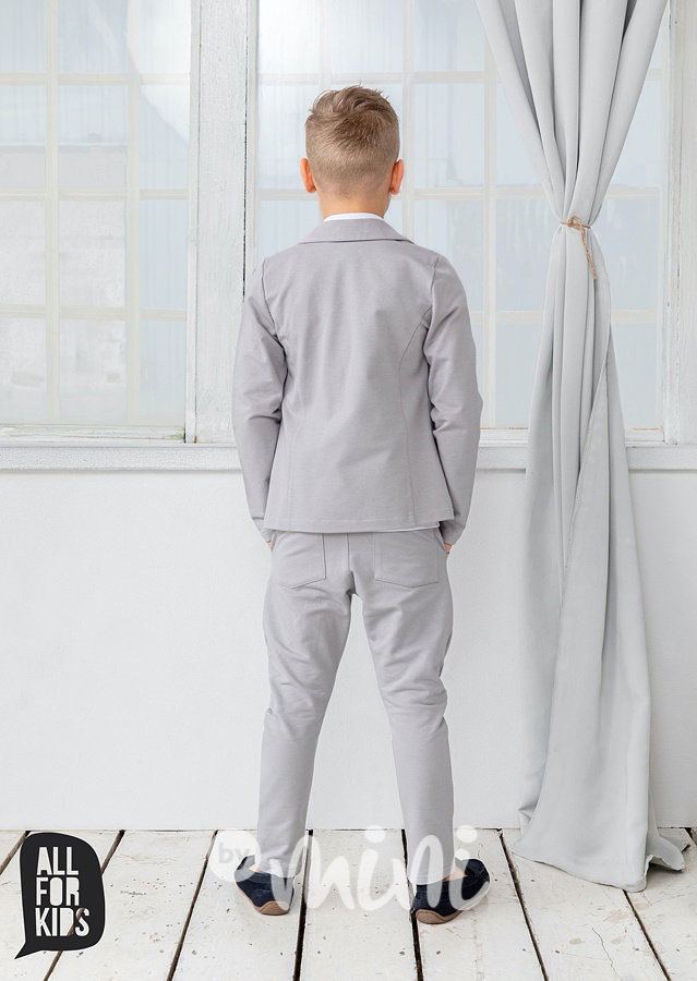 Elegant kalhoty - pastel grey