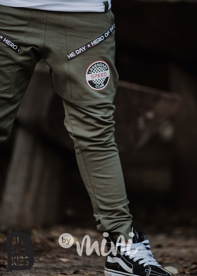 Racing tepláky khaki *by AFK*
