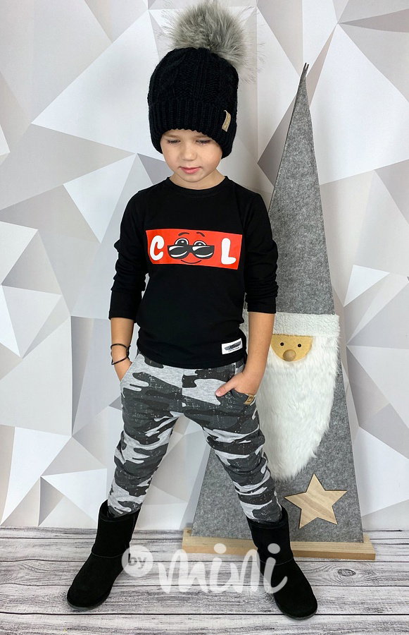 Zateplené grey army tepláčky BASIC