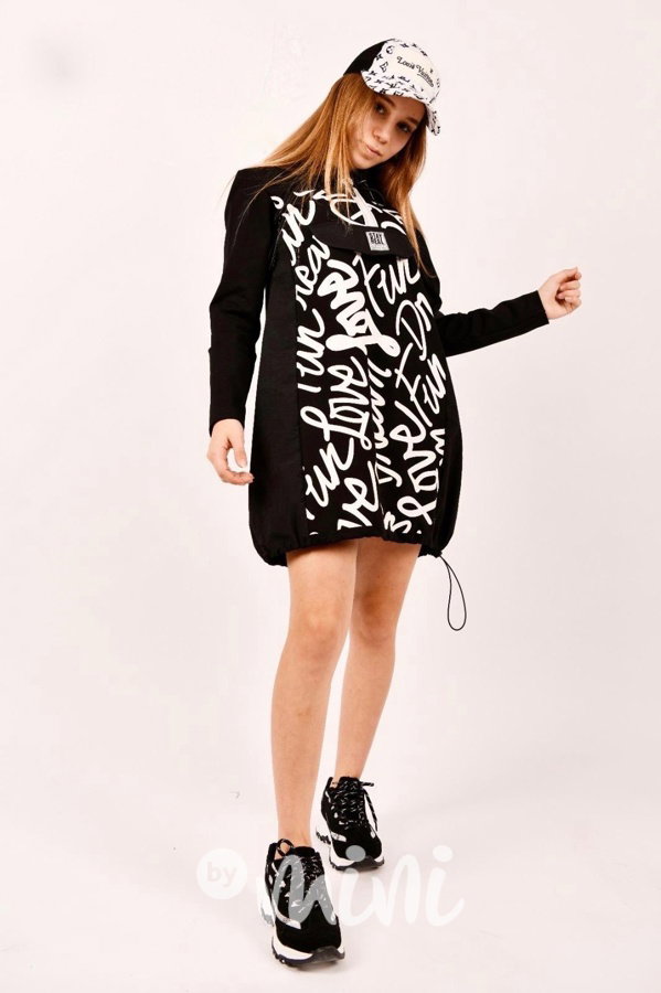 Hoodie dress STAY REAL