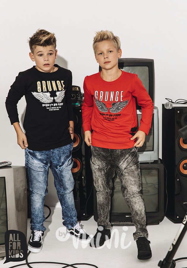 GRUNGE mikina červená *by AFK*