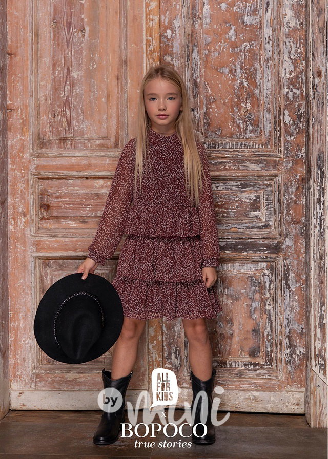 Boho šaty Mahagon #MiniMe