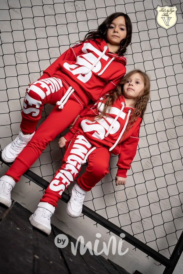 Los Angeles souprava červená *Voga Italia*