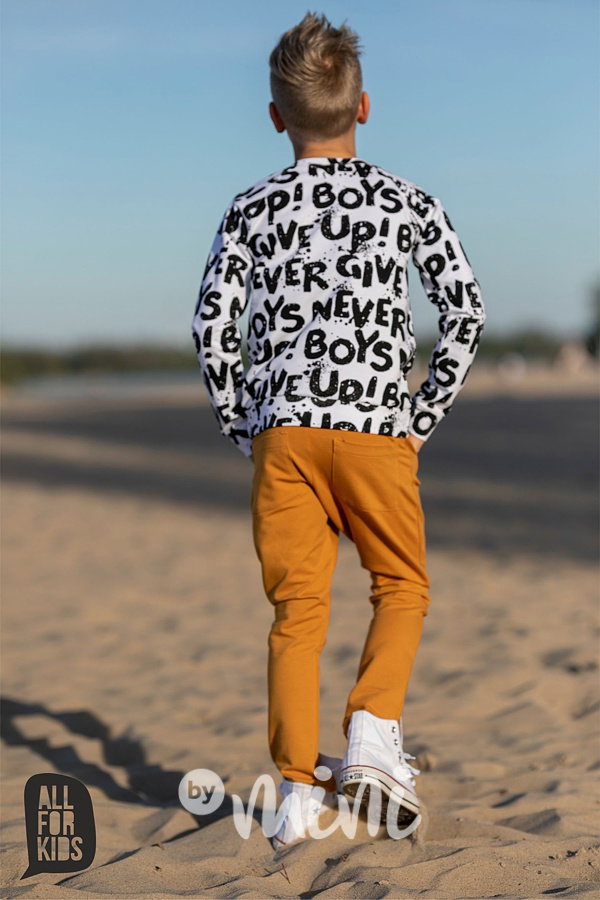 Mustard jogger tepláky