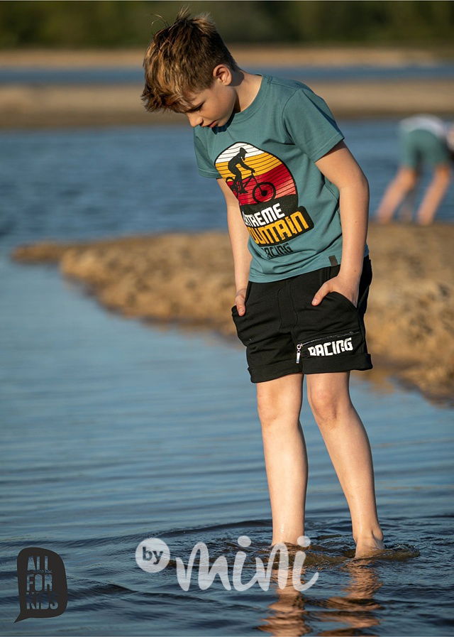 Racing kraťasy černé