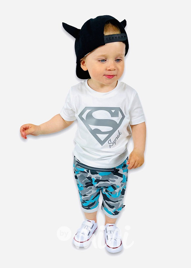 Super synek letní army souprava