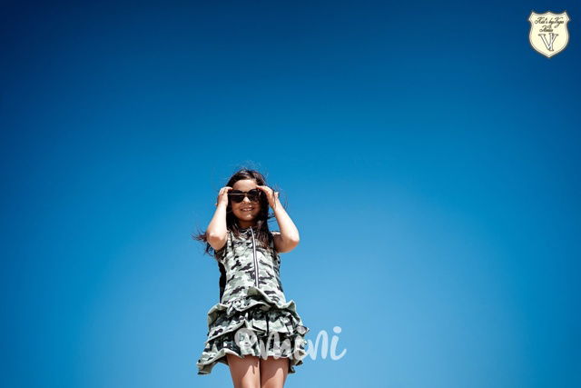 Army letní šaty Voga