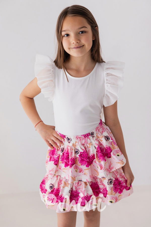 Pink Dream řasená sukně *Lily Grey*