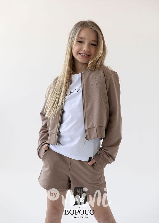 Chocolate loungewear kraťasy