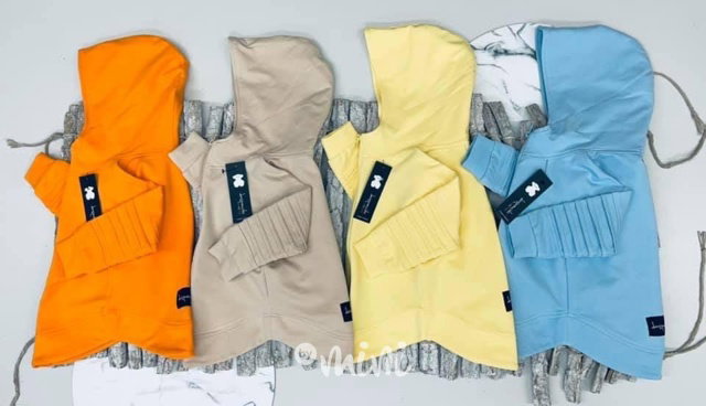 Biker mikina DESPACITO beige