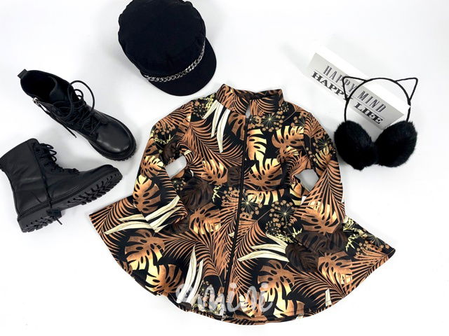 Goldie vyteplený mikčokabát