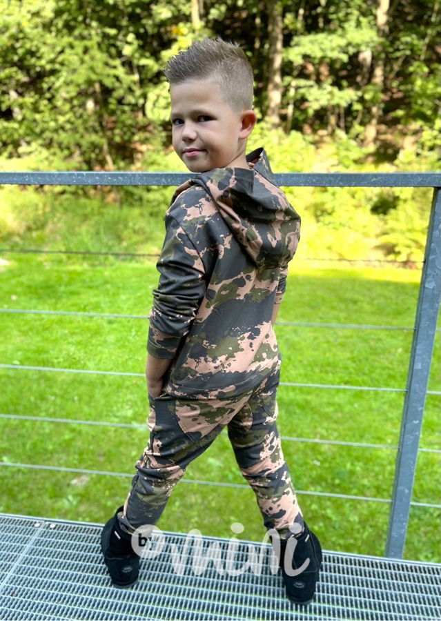 Tepláky honey army - BASIC