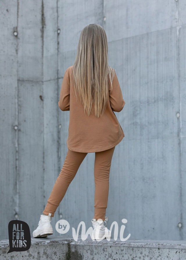 GIRLIE mikinová tunika honey