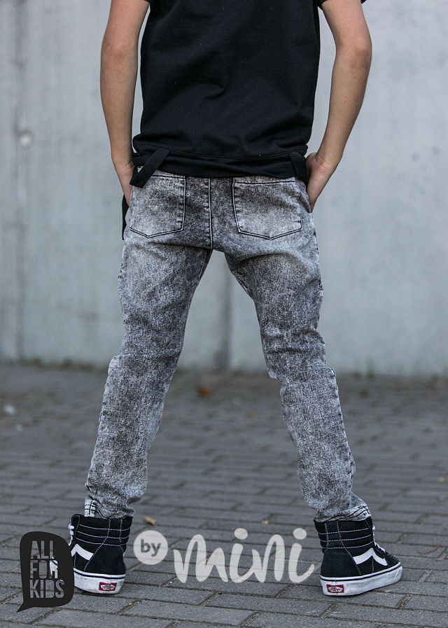 Brave heart triko s laclíky černé