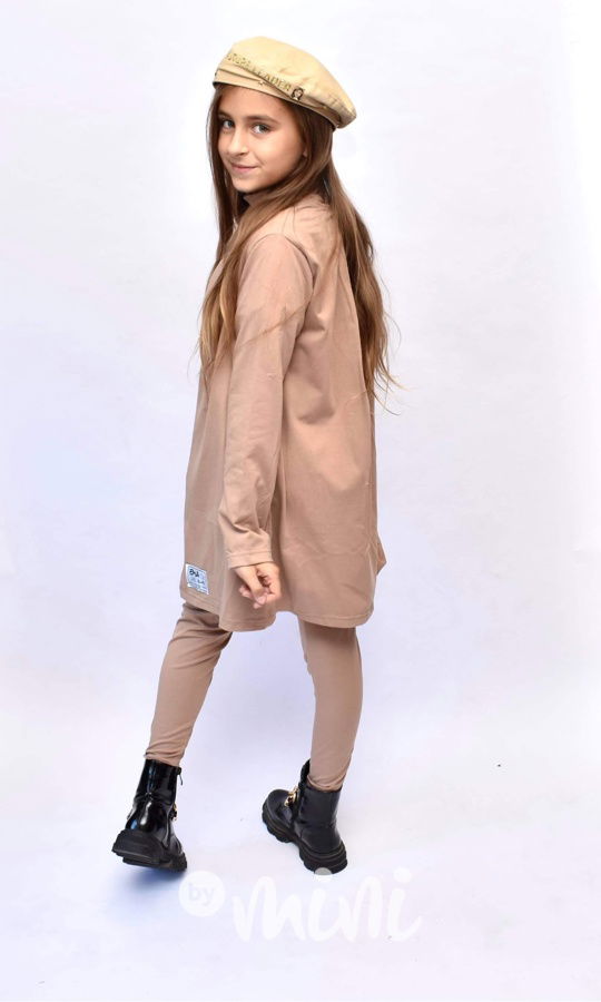 HIT 3-dílný bavlněný komplet beige