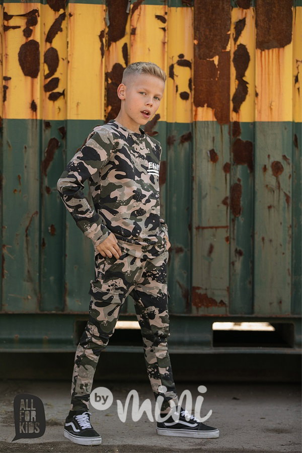 ENJOY army mikina