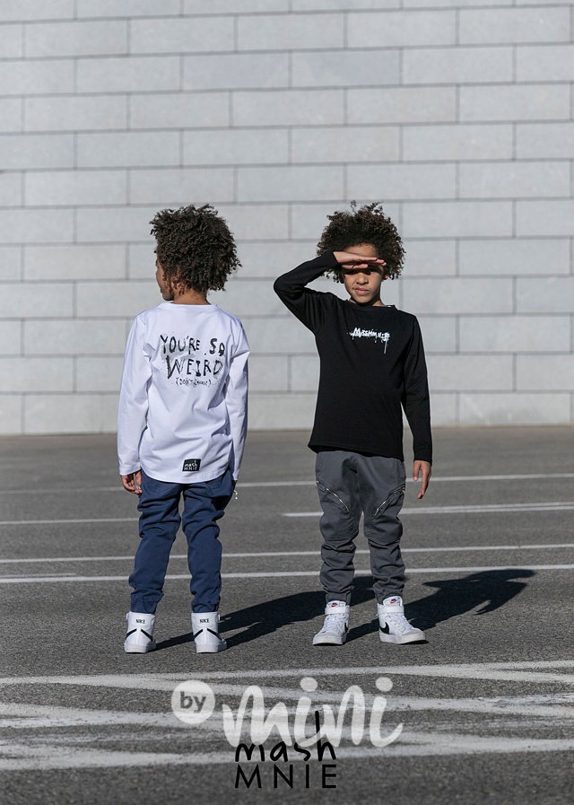 Longsleeve triko WEIRD bílé *MashMnie*