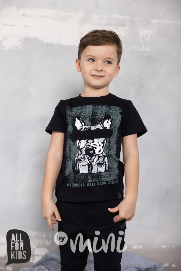 Bulldog t-shirt black