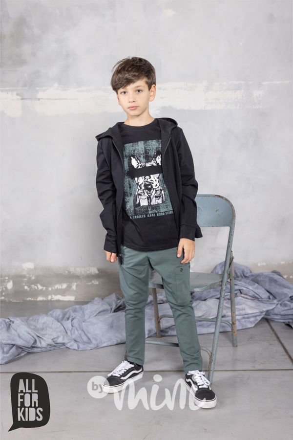 Bulldog mikina black