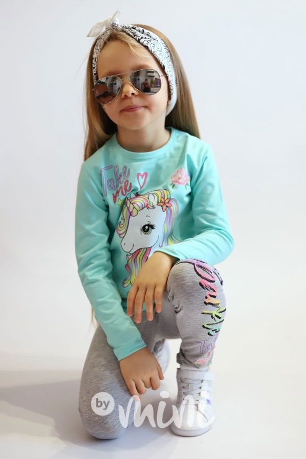 UNICORN set mint/grey