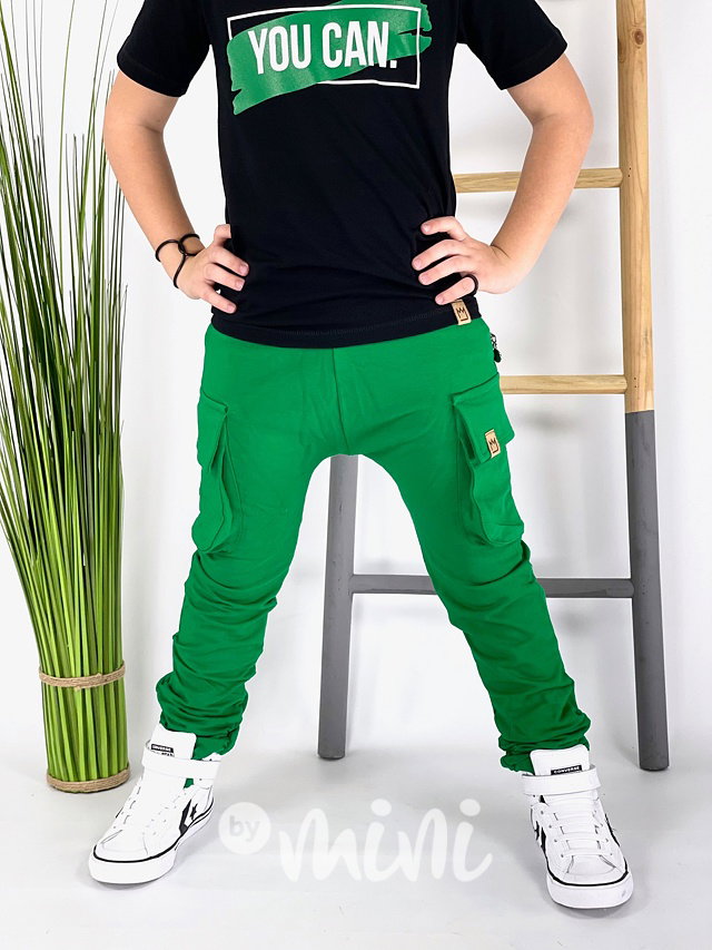 Green chlapecké baggy kapsáče