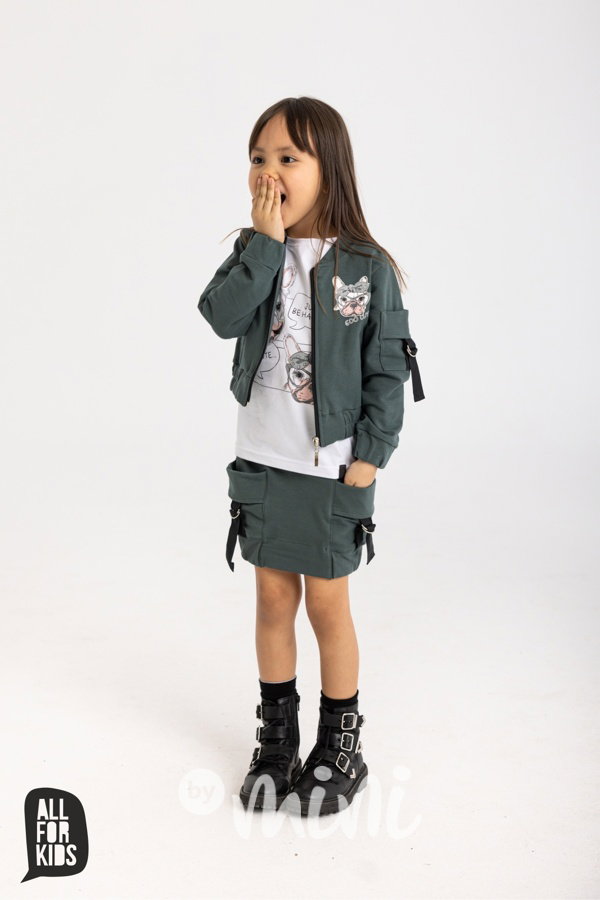 Buldoček bomber pastel khaki