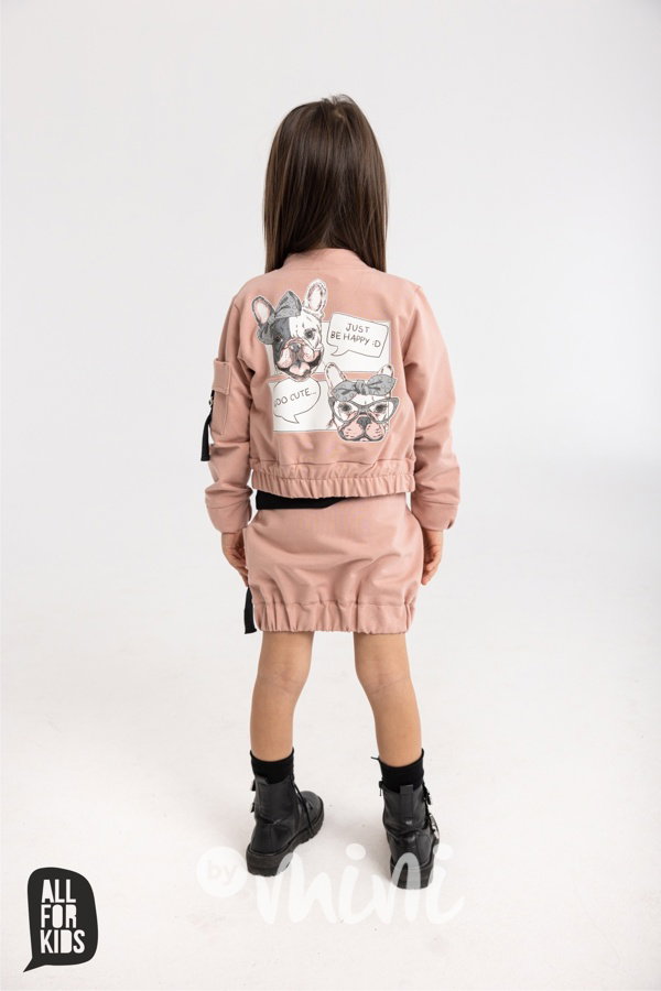 Buldoček bomber pink