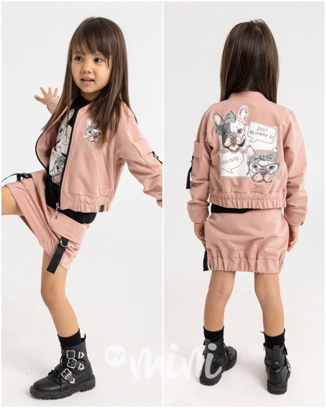 Buldoček bomber pink