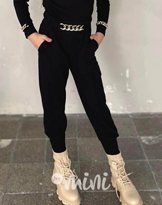 Fashion kapsáčové kalhoty se zdobením