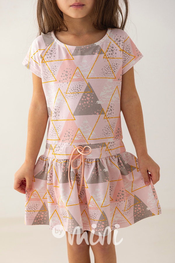 Lily Grey šaty triangle