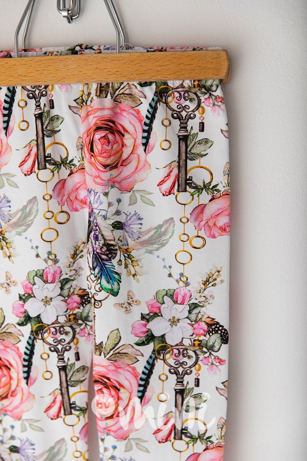 Roses&Key soft cotton legíny *Lily Grey*