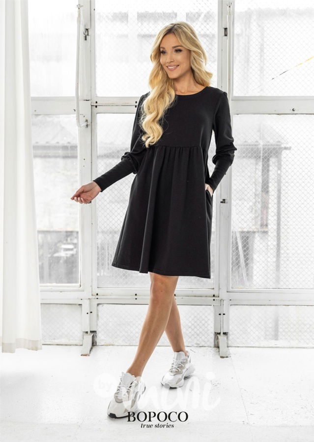 MINIMALIST šaty černé