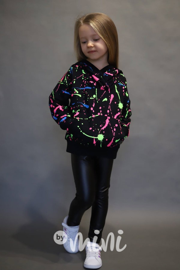 Neon splash mikina