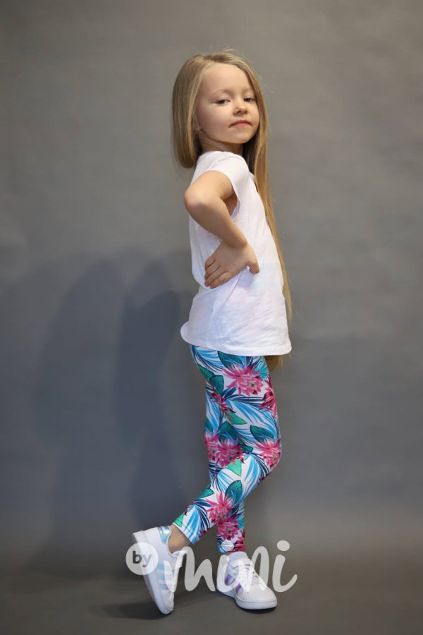 Royal tropic soft cotton legíny *Lily Grey*