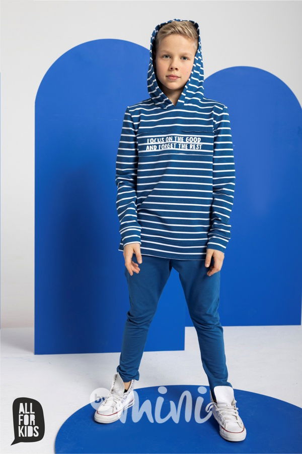 AFK jogger kalhoty ocean blue