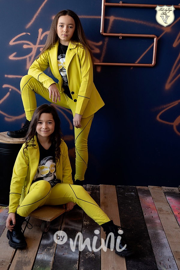 Voga girl legíny lemon