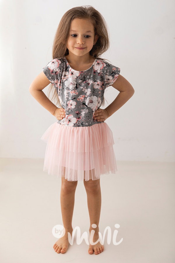 Lily Grey šaty s tylem Grey season