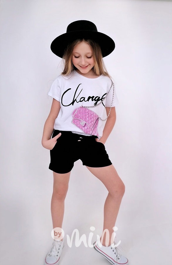 Glamour 3D triko white