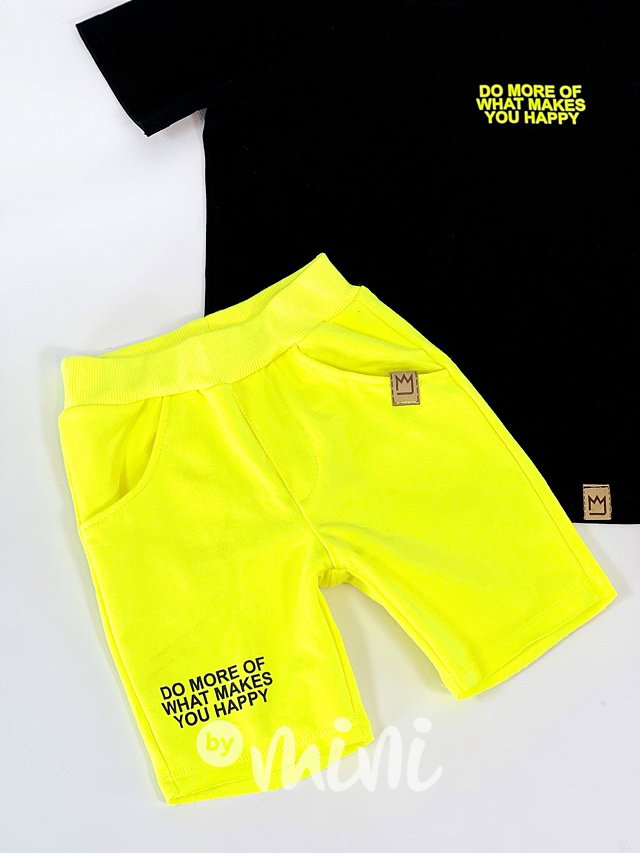 Label kraťasy neon