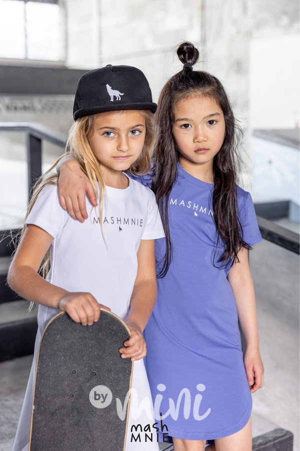 Mash Mnie sporty long šaty white