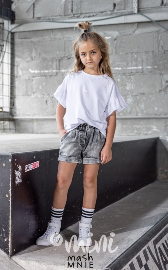 Mash Mnie soft jeans shorts black