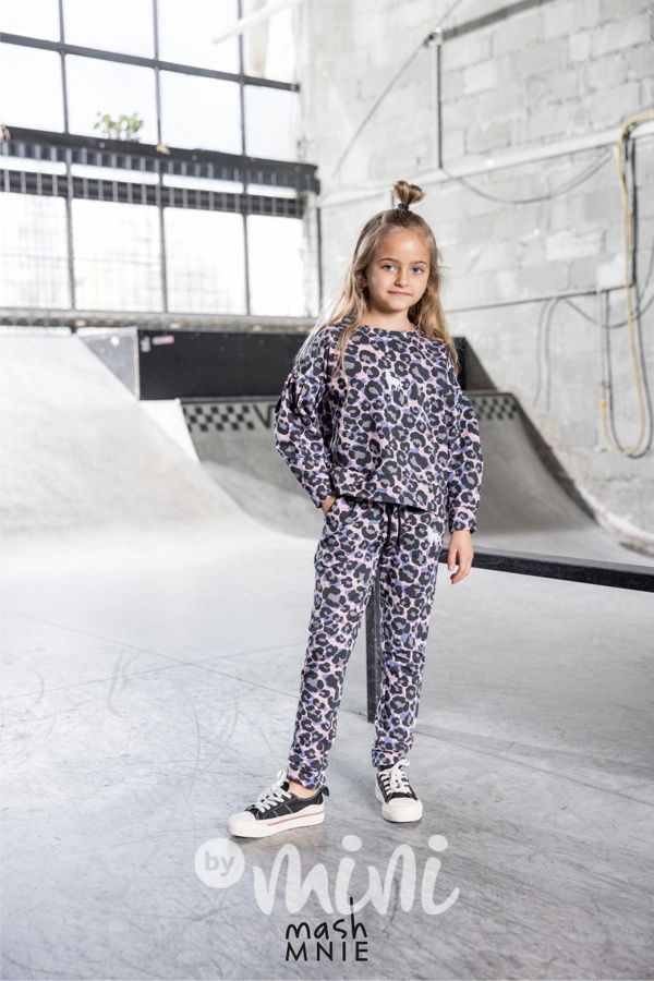 Mash Mnie tepláky jogger panterka